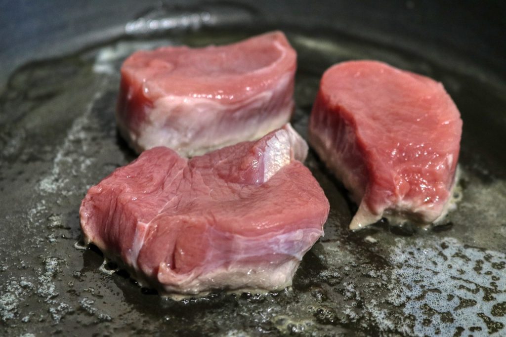 Filetto di maiale in padella