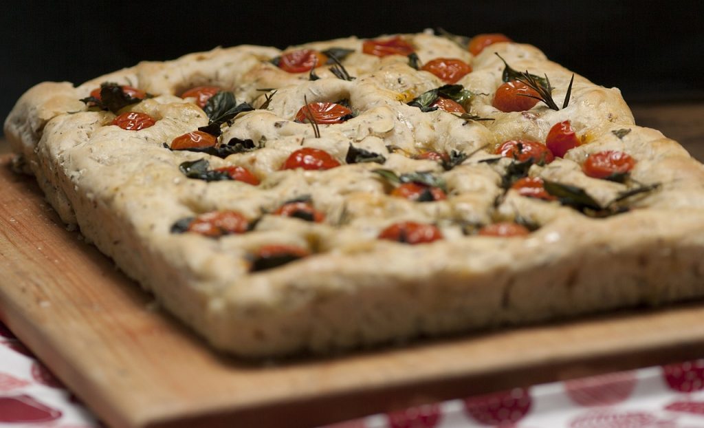 Pizza in teglia