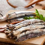 Alici marinate all'arancia