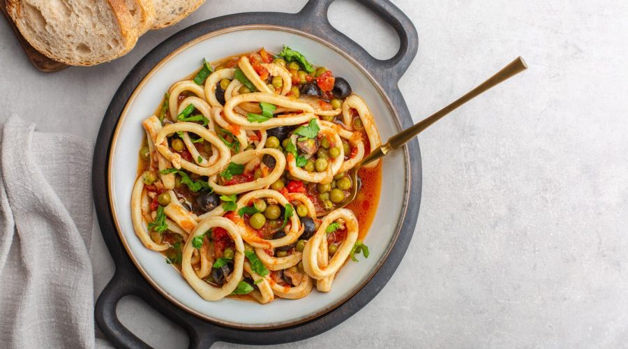 Calamari in umido