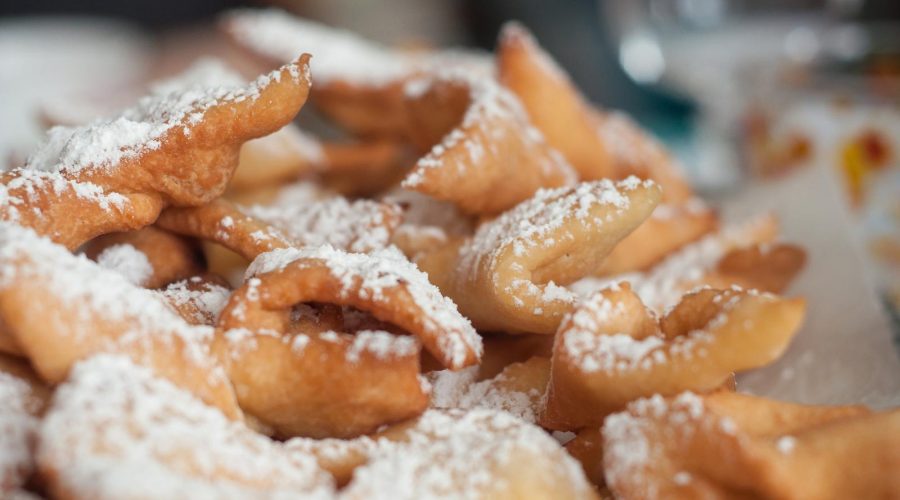 Chiacchiere al forno