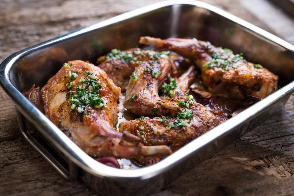 Coniglio al forno