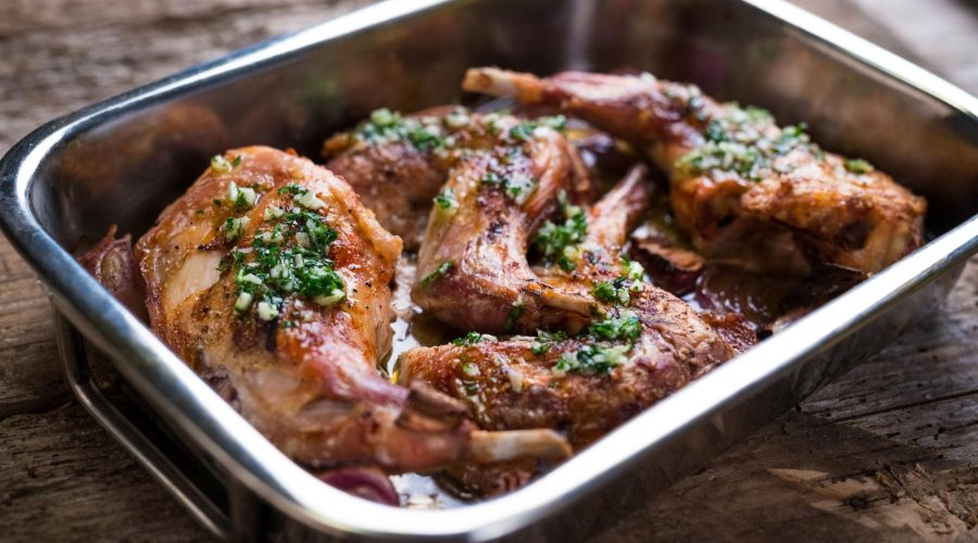 Coniglio al forno