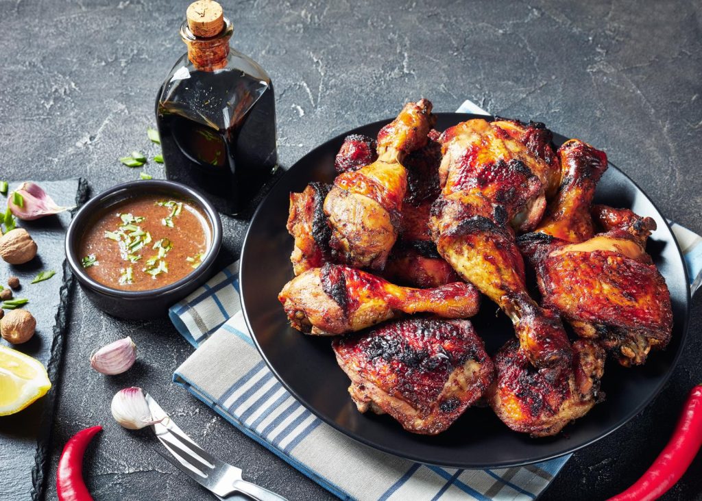 Cosce di pollo al forno