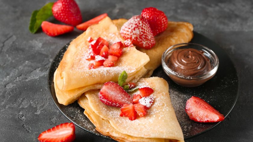 Crepes senza latte