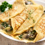 Crespelle ai funghi
