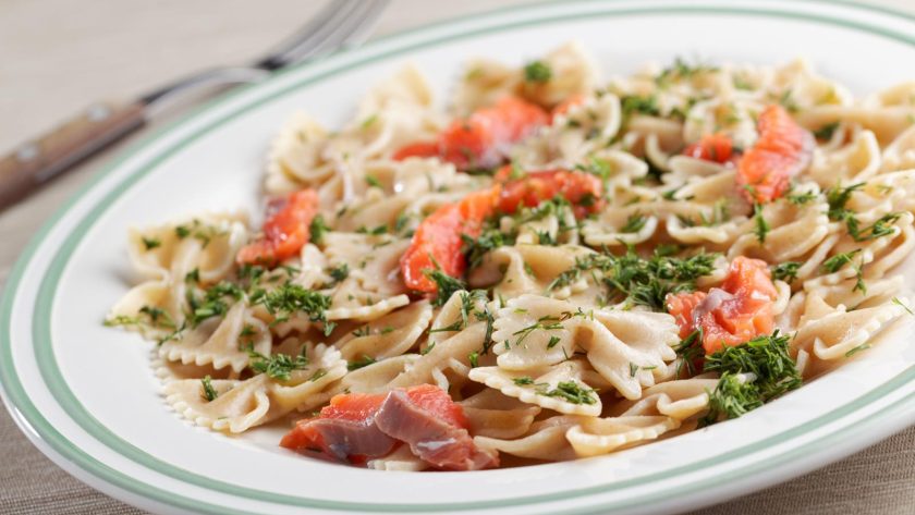 Farfalle al salmone