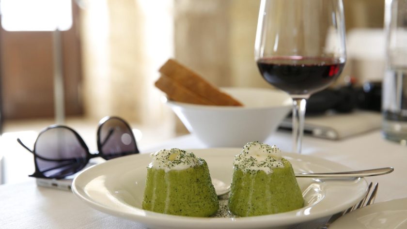 Flan di spinaci