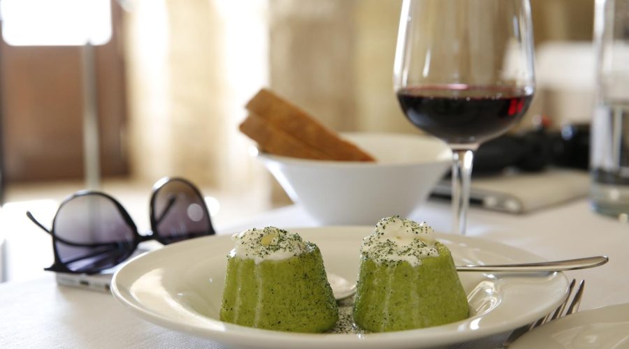Flan di spinaci