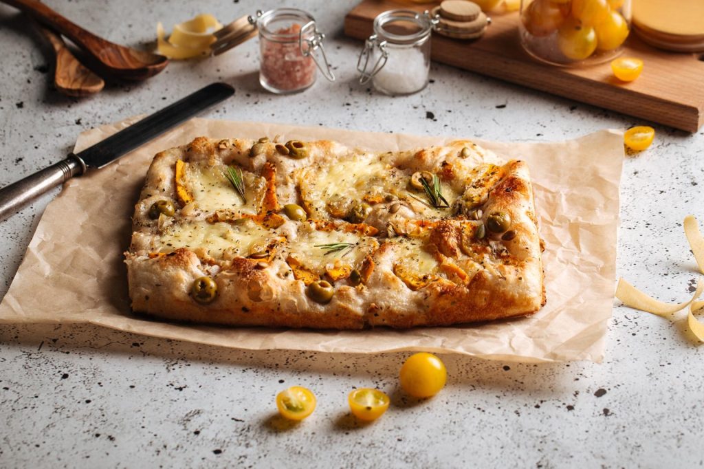 Focaccia con lievito istantaneo