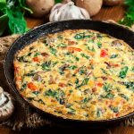 Frittata di spinaci