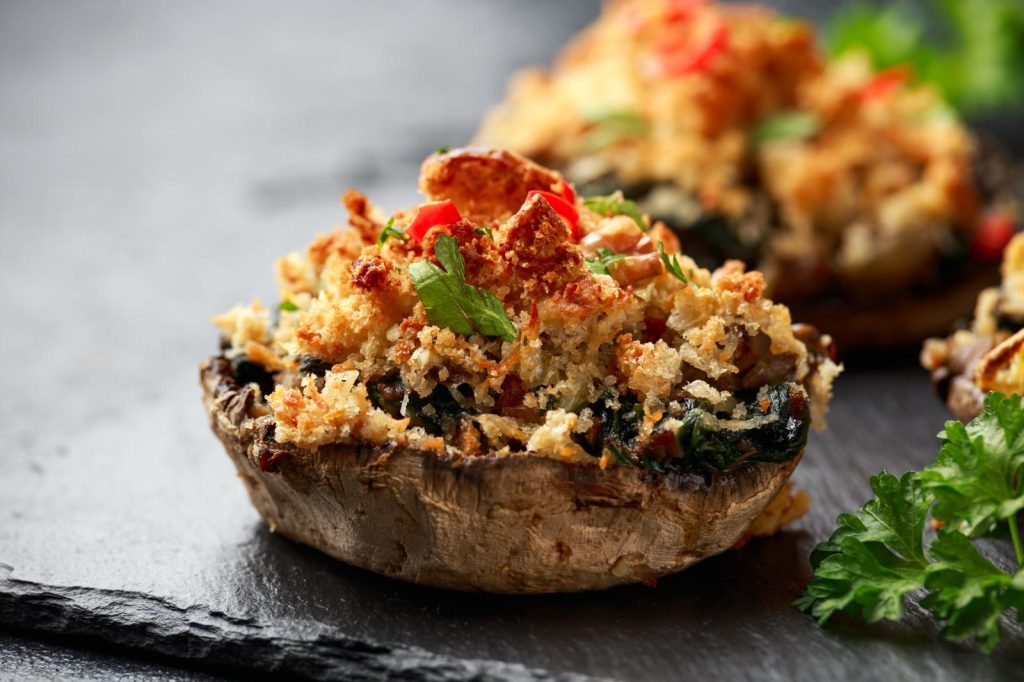 Funghi ripieni