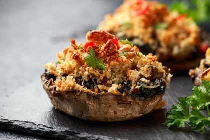 Funghi ripieni