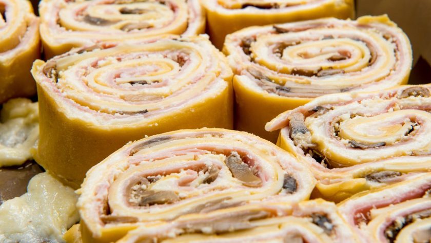 Girelle di pasta sfoglia