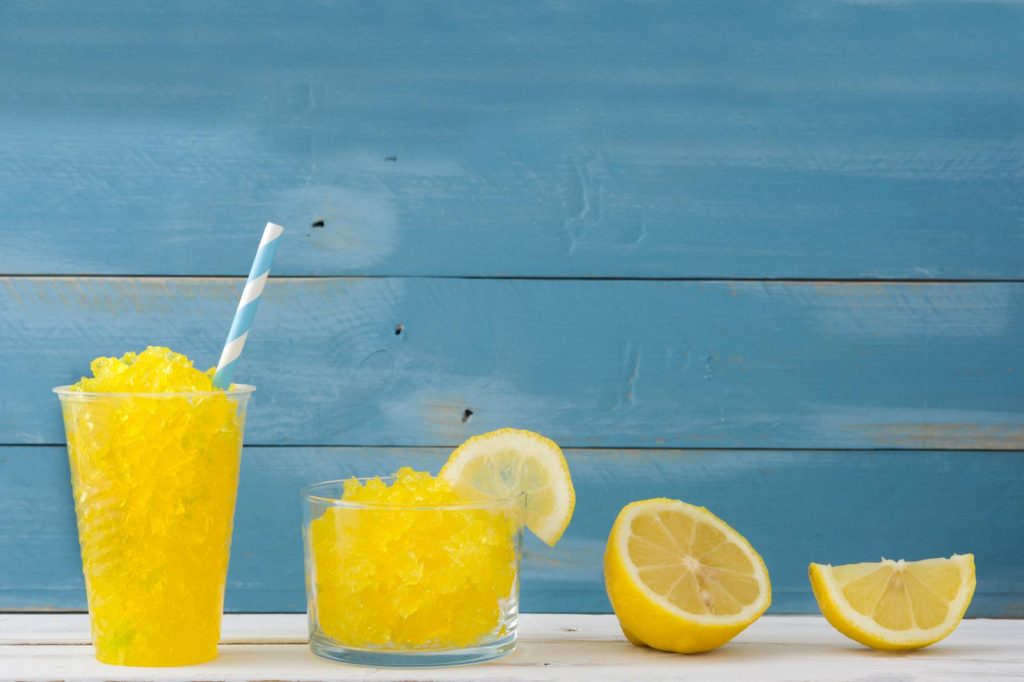 Granita al limone