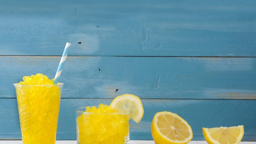 Granita al limone
