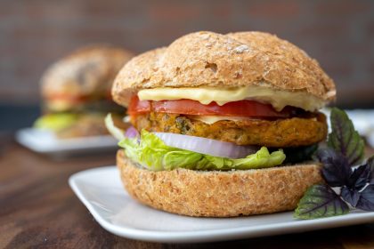 Hamburger di lenticchie