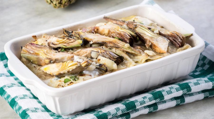 Lasagne ai carciofi
