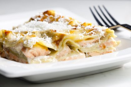 Lasagne al salmone