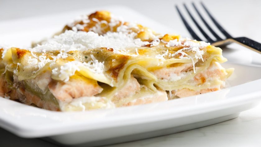 Lasagne al salmone