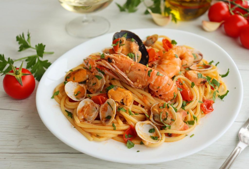 Linguine agli scampi