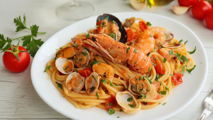 Linguine agli scampi