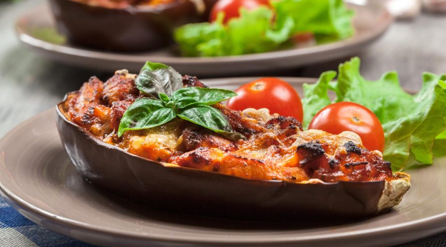 Melanzane ripiene al forno