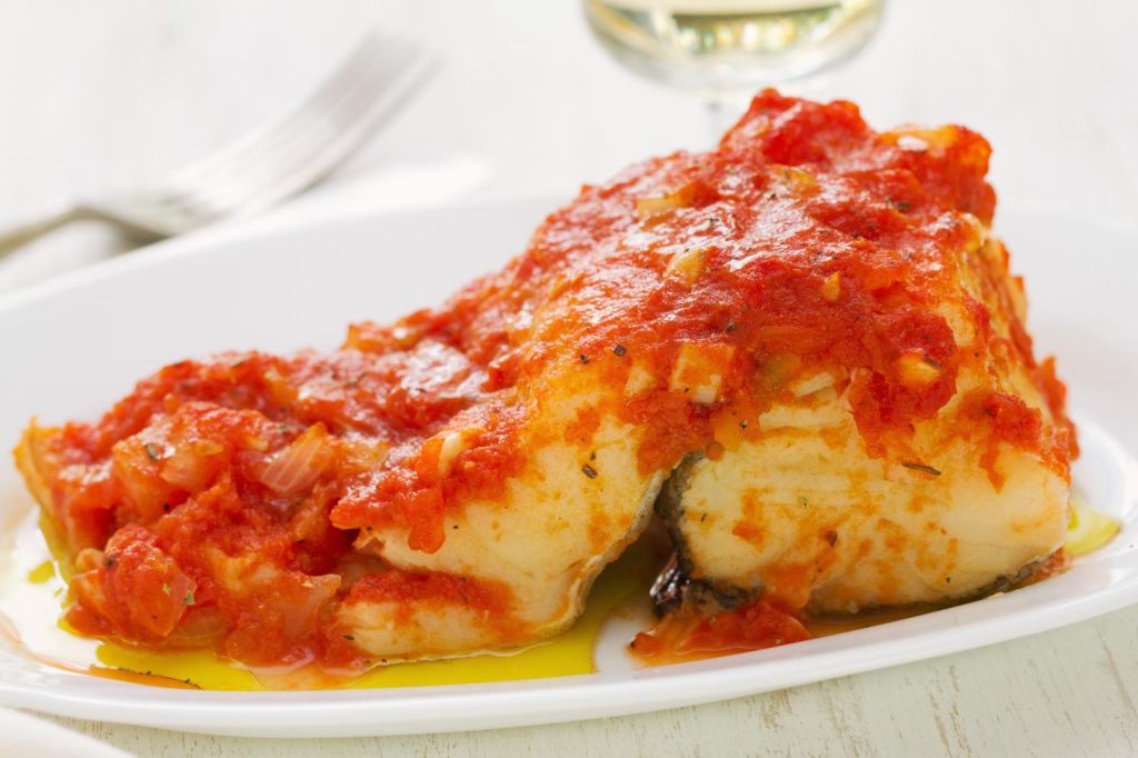 Merluzzo alla livornese