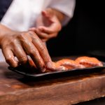 Nigiri salmone