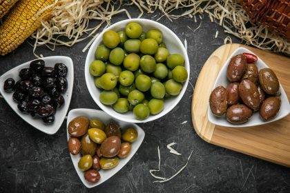 Olive schiacciate