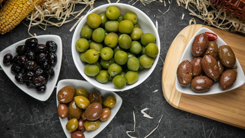 Olive schiacciate
