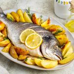 Orata al forno con patate