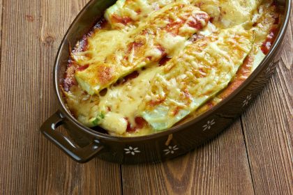 Parmigiana di zucchine bianca