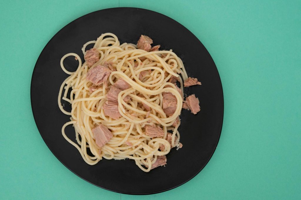 Pasta al tonno in bianco
