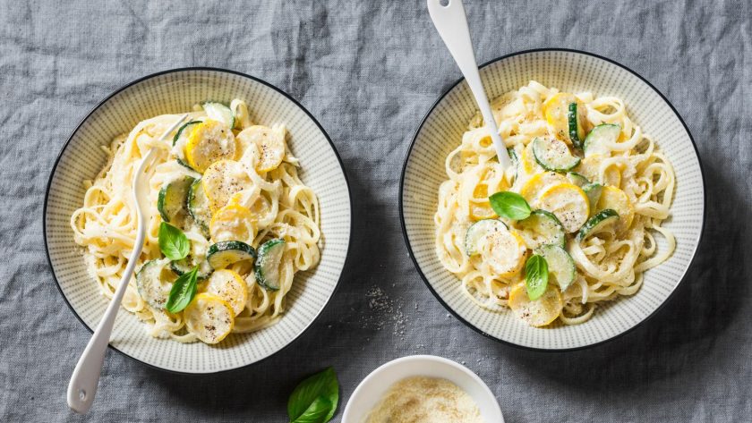 Pasta con Philadelphia