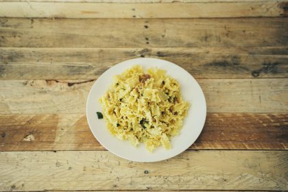 Pasta con crema di zucchine