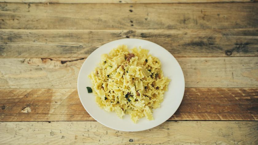 Pasta con crema di zucchine