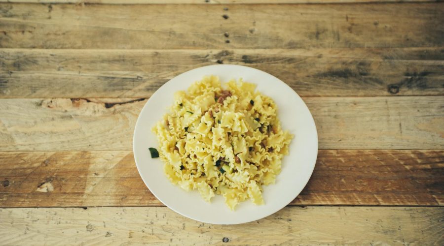 Pasta con crema di zucchine