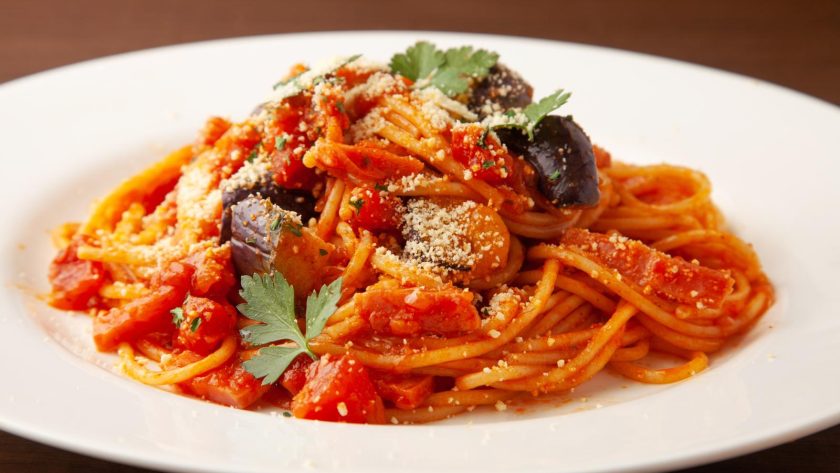 Pasta con le melanzane