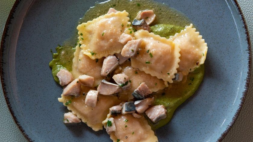 Pasta con pesce spada