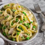 Pasta con piselli