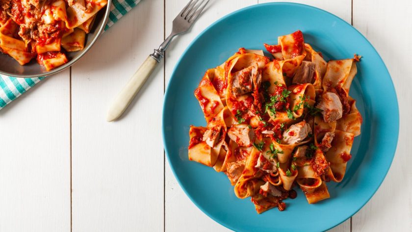 Pasta con pomodori secchi