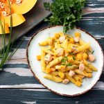 Pasta salmone e zucchine