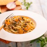 Pasta zucchine e pancetta