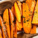 Patate dolci al forno