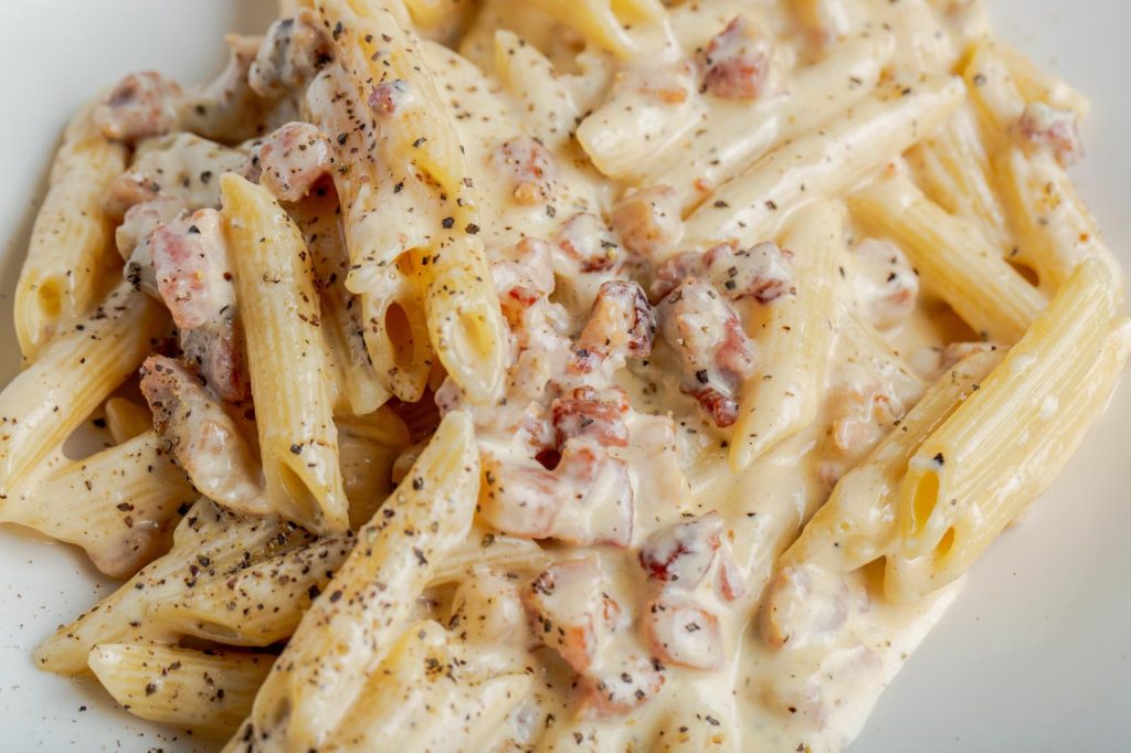 Penne al baffo