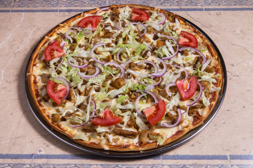 Pizza kebab