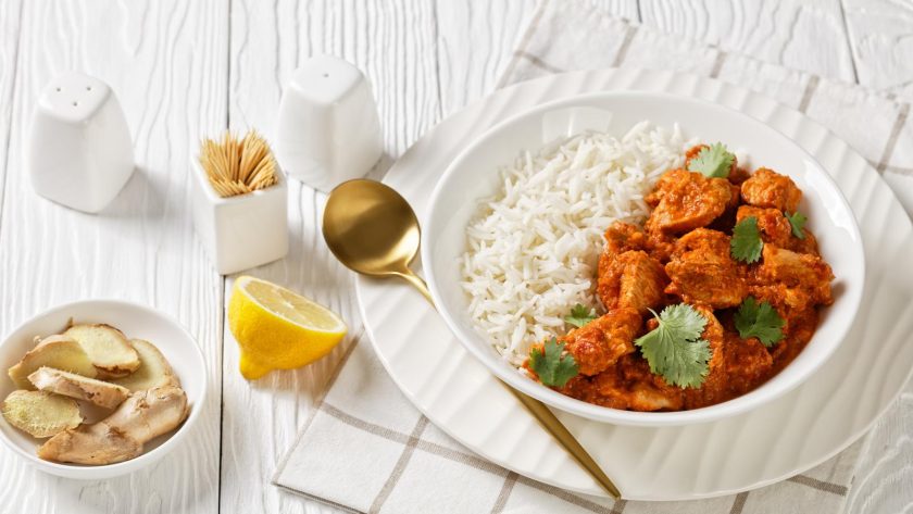Pollo al curry veloce
