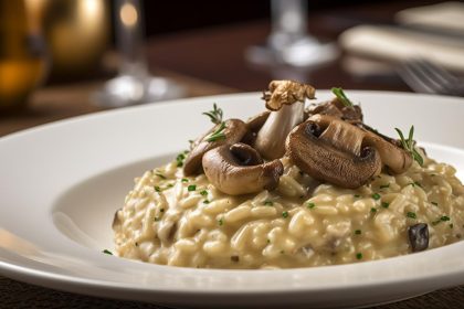 Risotto ai funghi porcini