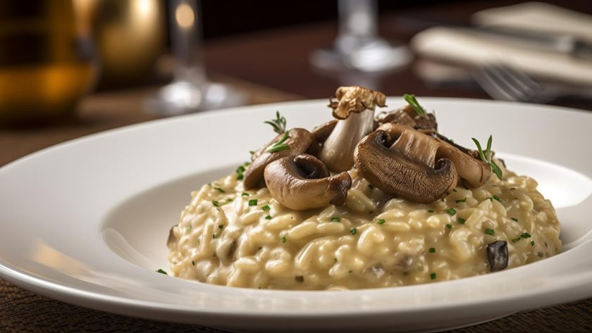 Risotto ai funghi porcini